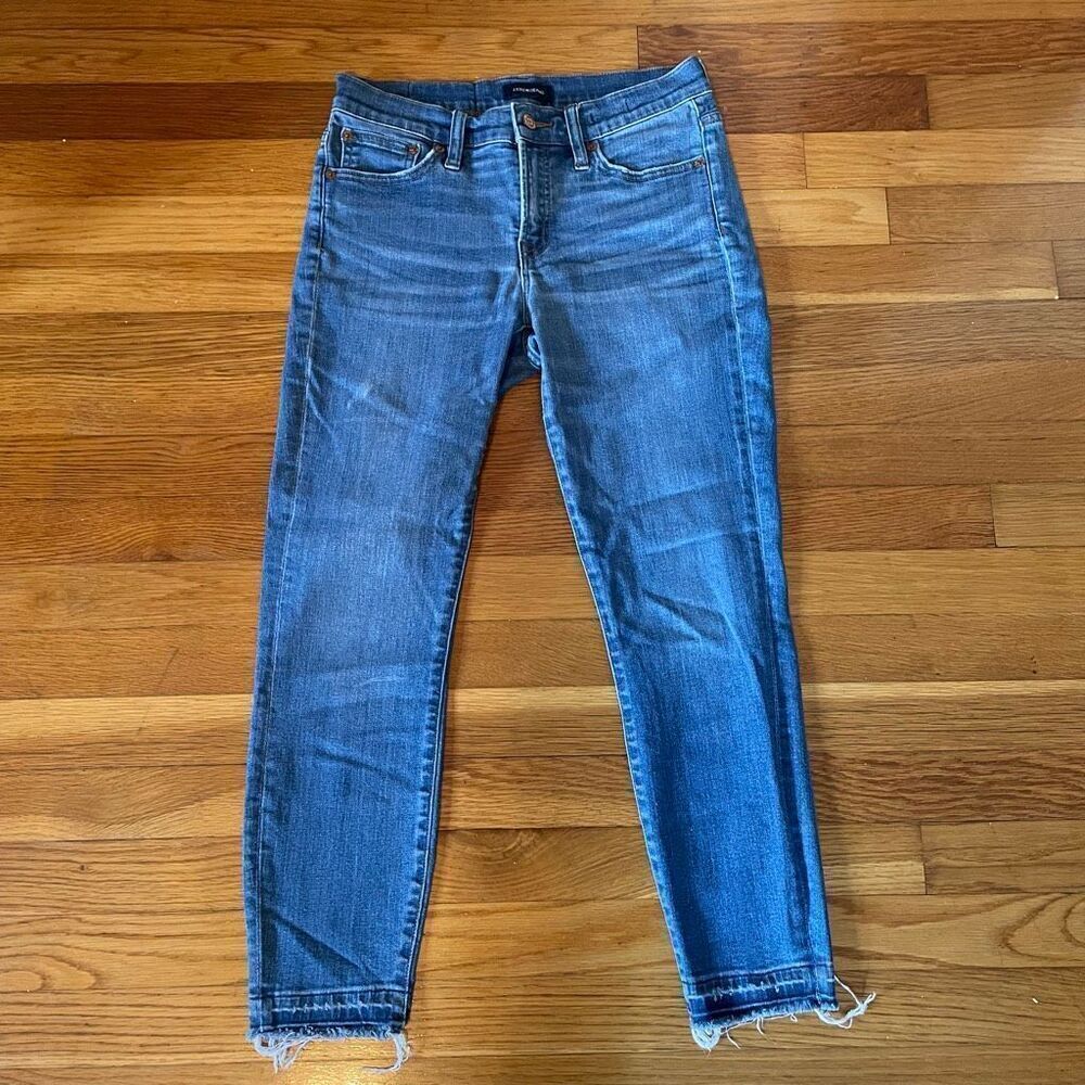 J CREW | 8” toothpick jeans 26P
